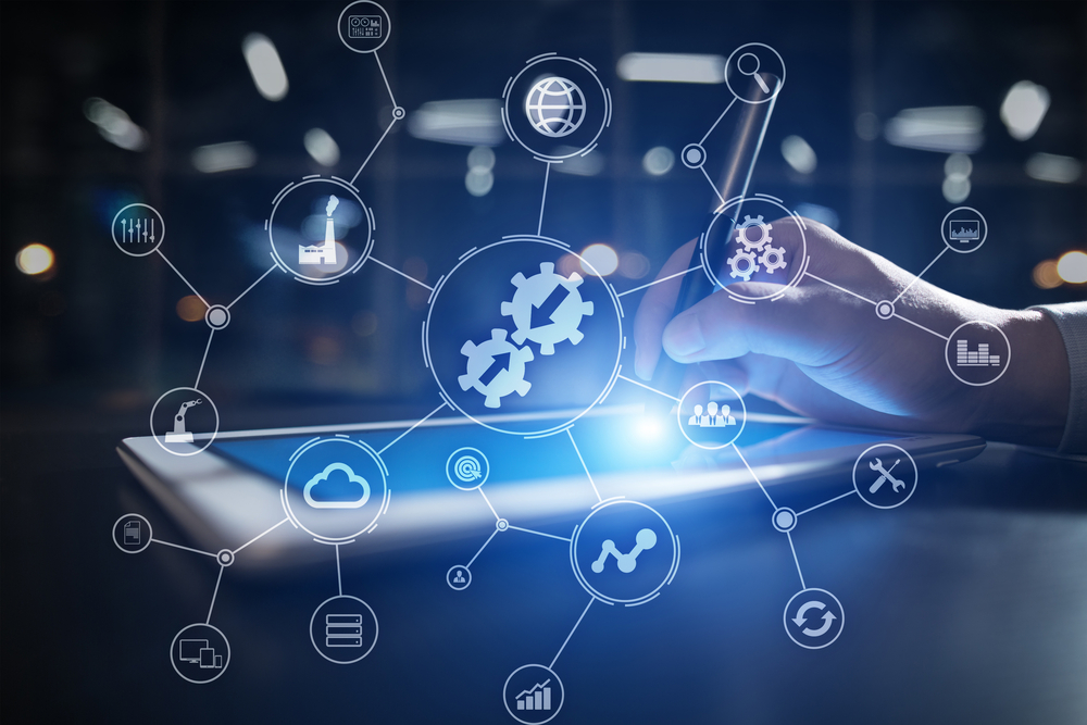 Integration,Concept.,Industrial,And,Smart,Technology,Concept.,Business,And,Automation